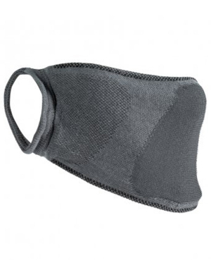 Result Anti-Bacterial Face Cover RV009 1pk - Charcoal